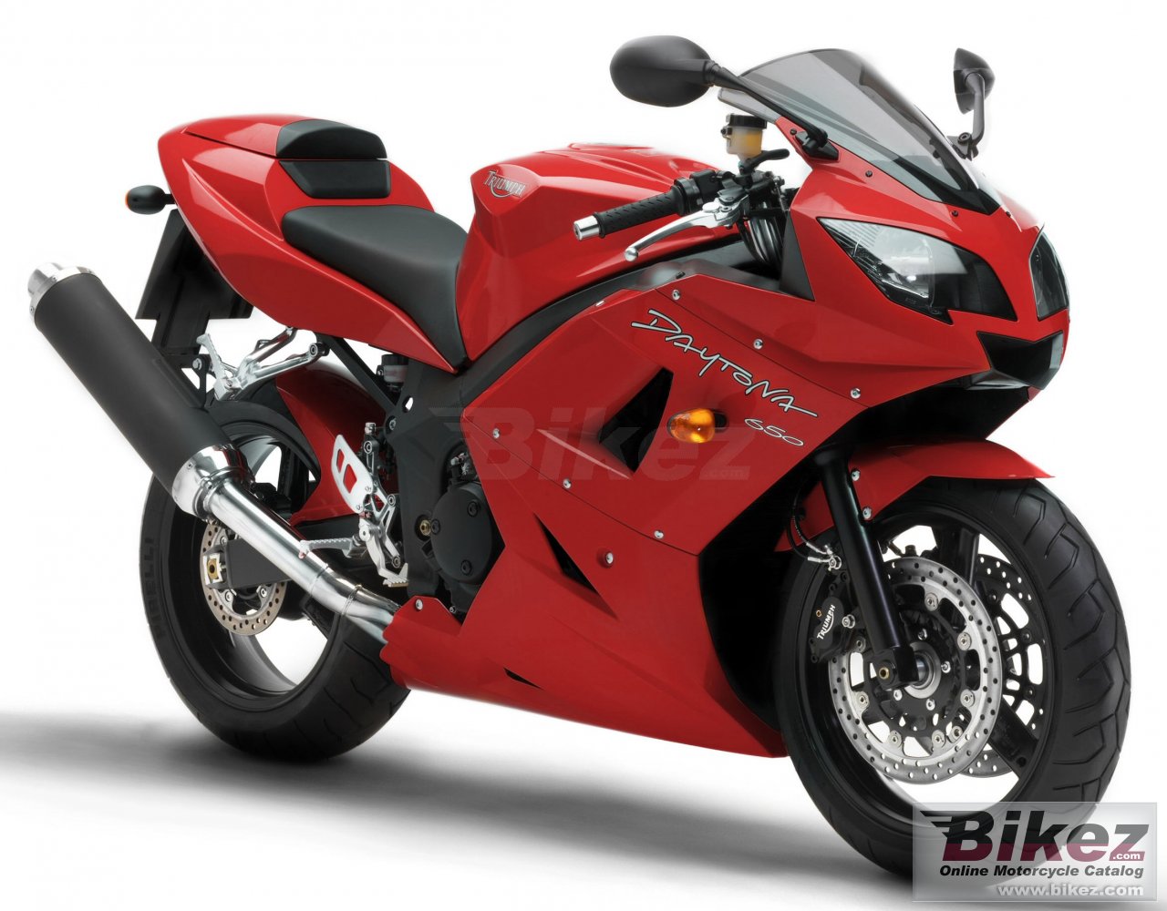 Big Triumph daytona 650 picture and wallpaper from Bikez.com